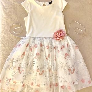 Floral party dress for girl